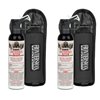 Sabre 9.2 oz. Bear Spray & Mountain Lion Spray w/Holster, 2-Pack